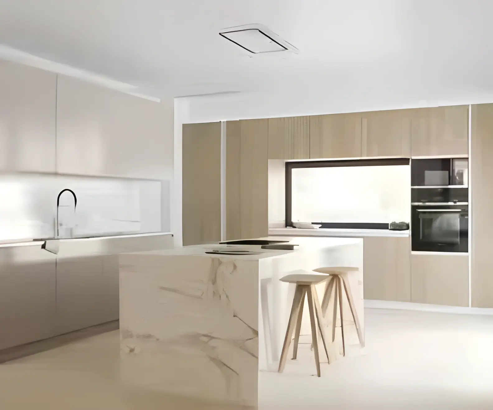 Cocina reformada en Guadalajara con mobiliario nuevo